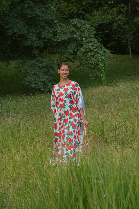 Kaftan Metamorfosis - Flores grandes