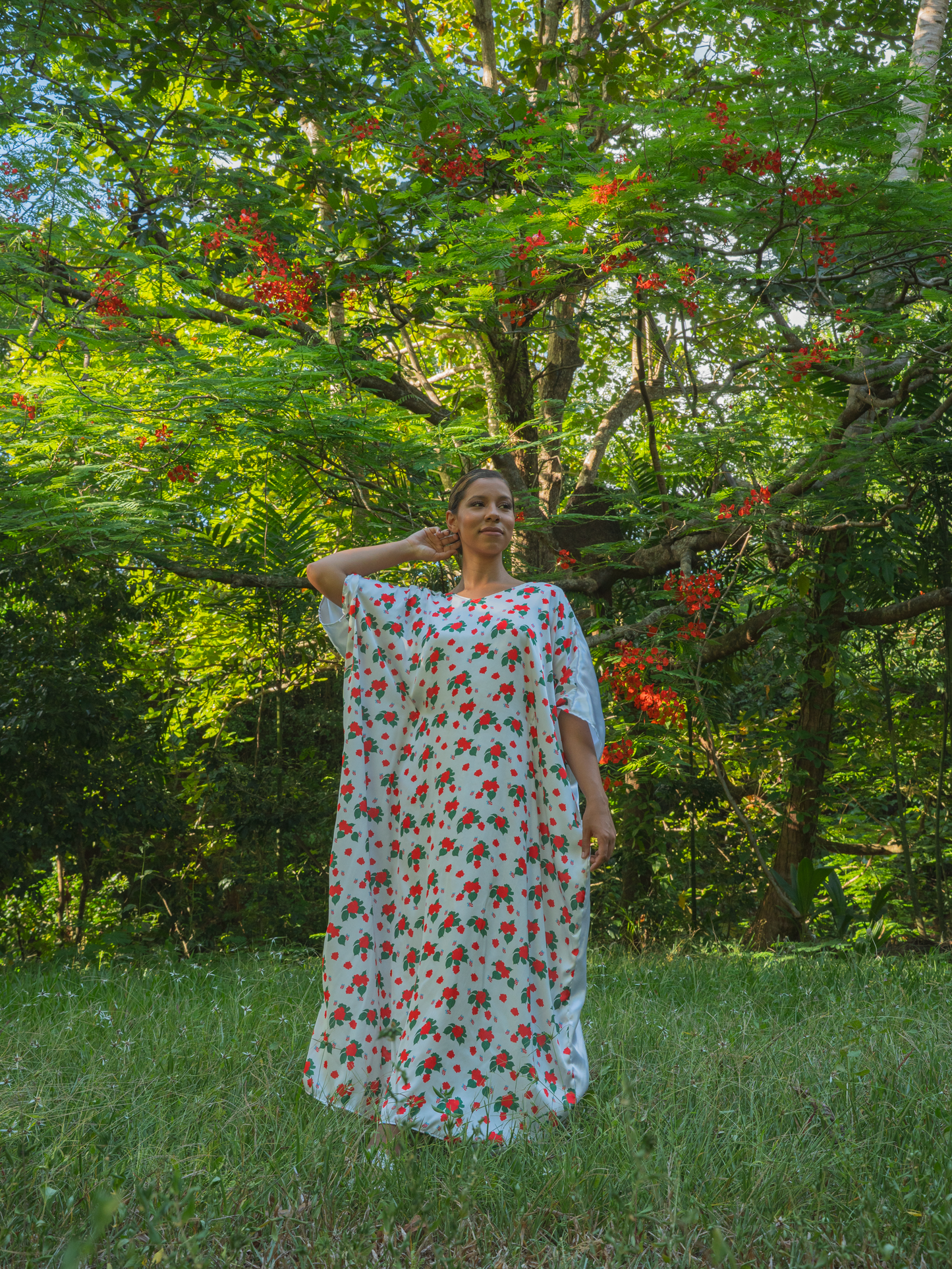 Kaftan Metamorfosis - Flores pequeñas